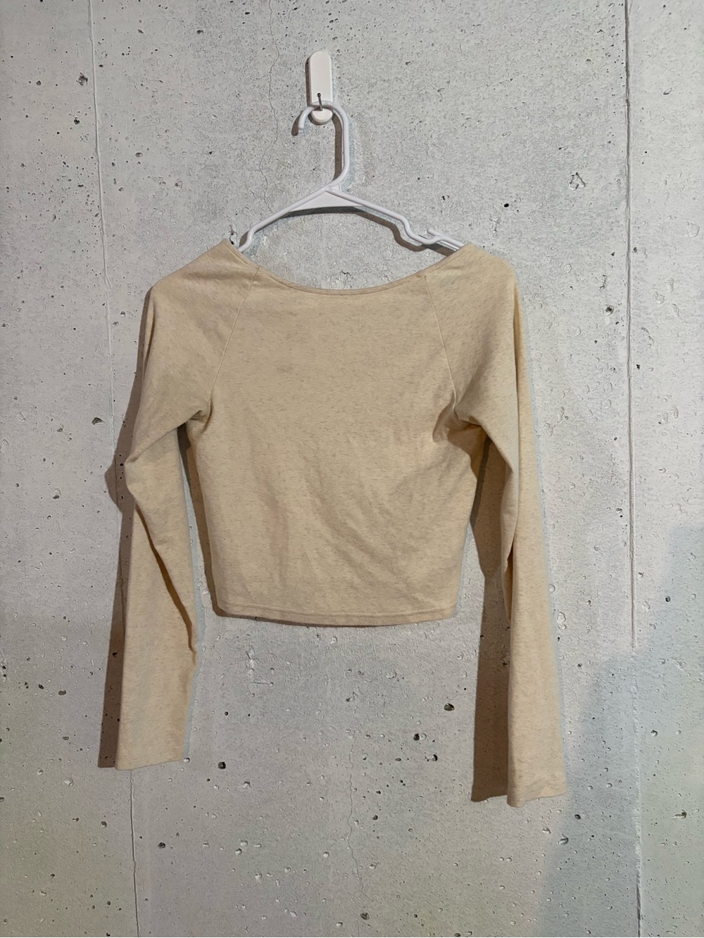 Aerie Long Sleeve Scoop Back Long Sleeve T-Shirt | Size: Small